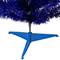 3ft. Unlit Blue Tinsel Artificial Christmas Tree